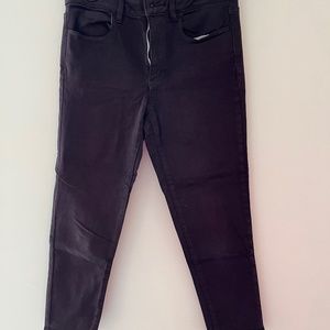 High rise cropped jeggings